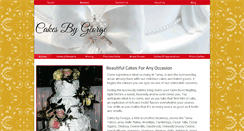 Desktop Screenshot of cakesbygeorge.com
